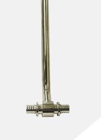 Трубки для подключения радиаторов Т-образные